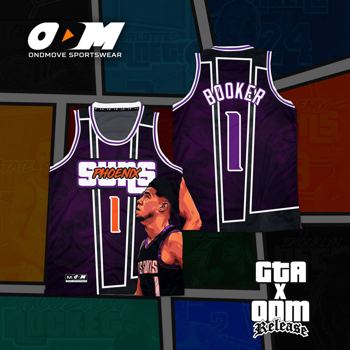 Miami Heat ODM x GTA Concept Jersey – On D' Move Sportswear