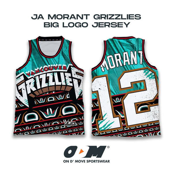 Ja Morant Grizzlies Big Logo Jersey – On D' Move Sportswear