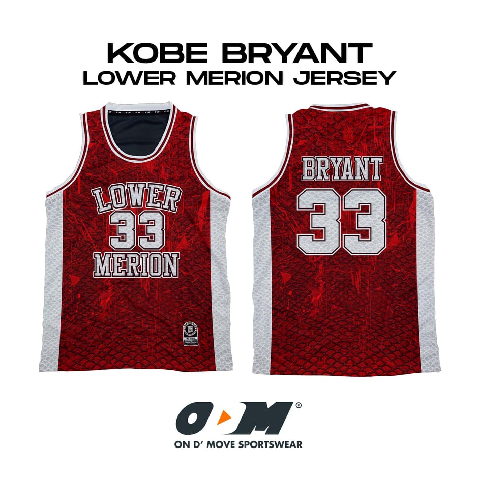 Kobe Bryant Lower Merion #33 All Black Jersey – 99Jersey®: Your Ultimate  Destination for Unique Jerseys, Shorts, and More