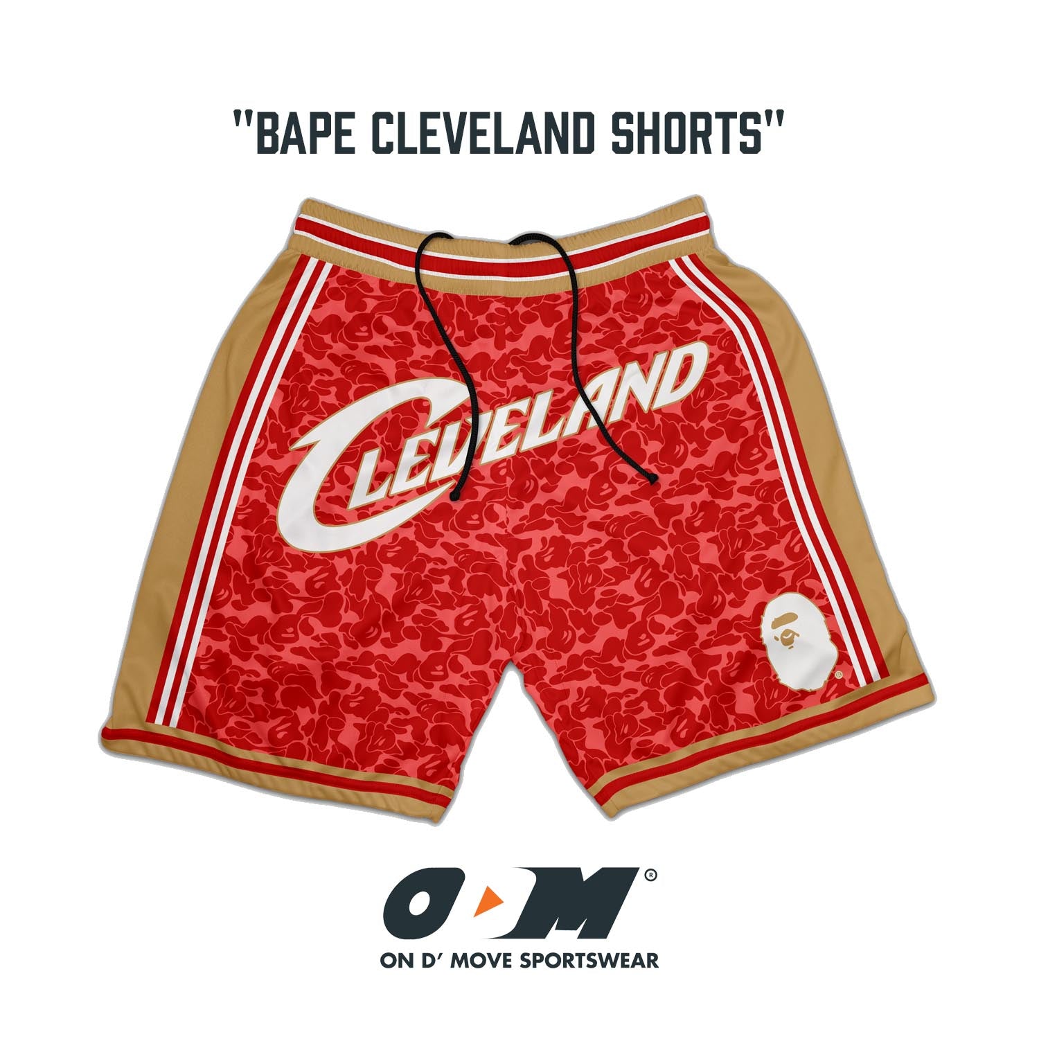 BAPE Cleveland Shorts
