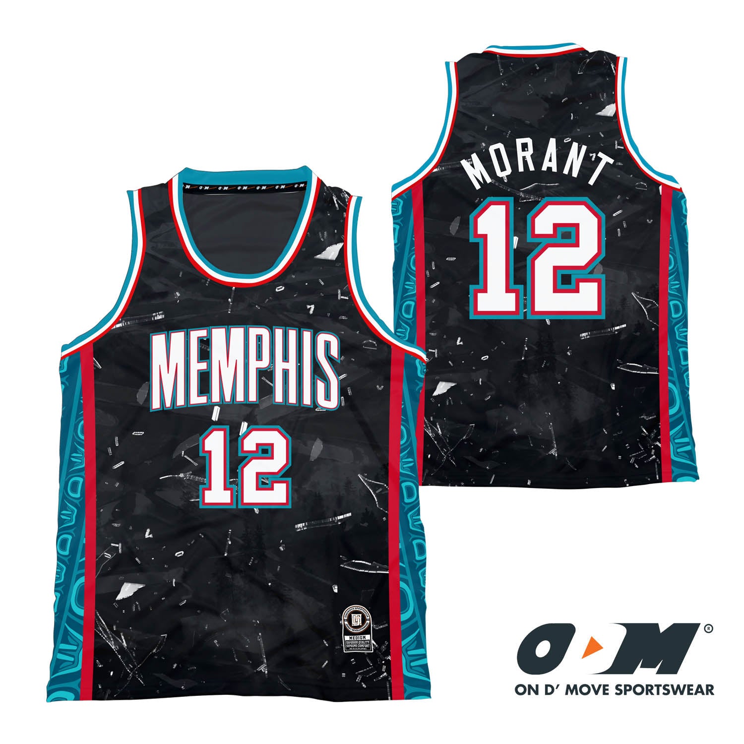 Ja Morant Memphis Grizzlies 2021 City Jersey – On D' Move Sportswear